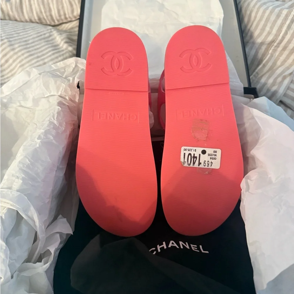 Chanel gladiator sandals NIB size 38 - Picture 11 of 12